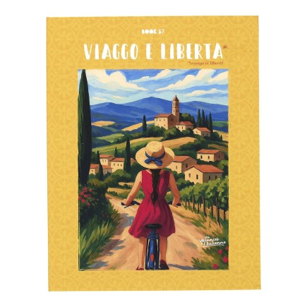 LIVRE RANGEMENT DECO GIORNI FELICI VOYAGE ET LIBERTE