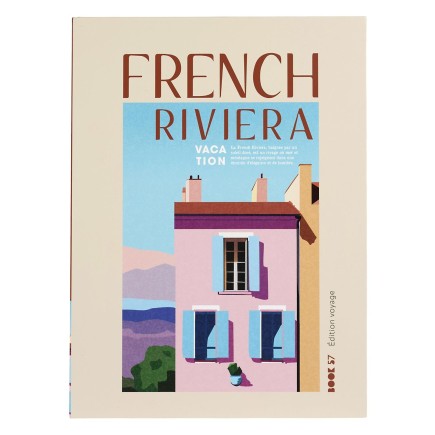 LIVRE RANGEMENT DECO VOYAGE FRENCH RIVIERA