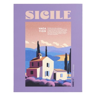 LIVRE RANGEMENT DECO VOYAGE SICILE