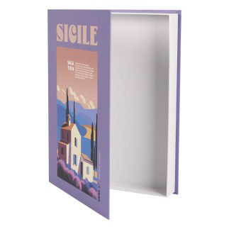 LIVRE RANGEMENT DECO VOYAGE SICILE