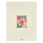 LIVRE RANGEMENT DECO FLOWERS BEIGE