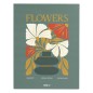 LIVRE RANGEMENT DECO FLOWERS VERT