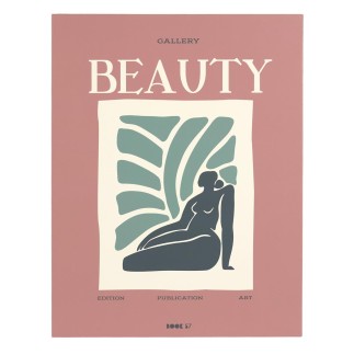 LIVRE RANGEMENT DECO BEAUTY ROSE