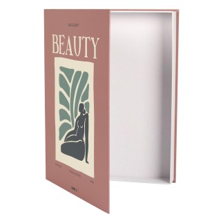 LIVRE RANGEMENT DECO BEAUTY ROSE