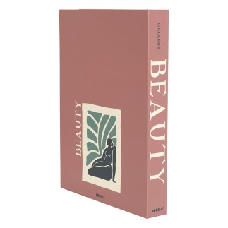 LIVRE RANGEMENT DECO BEAUTY ROSE