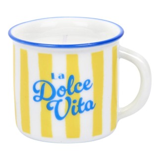 BOUGIE PARFUMEE TASSE DOLCE VITA