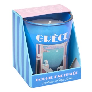 BOUGIE PARFUMEE VERRE H9CM VOYAGE