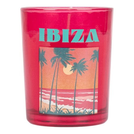 BOUGIE PARFUMEE VERRE H9CM IBIZA