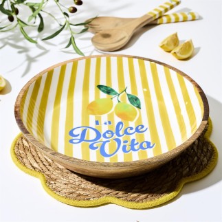 SALADIER MANGUIER DOLCE VITA JAUNE D33CM