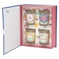 BOUGIE PARFUMEE X4 COFFRET MERCI