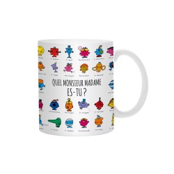 MUG COULEUR CHANGEANTE A LA CHALEUR MR MME