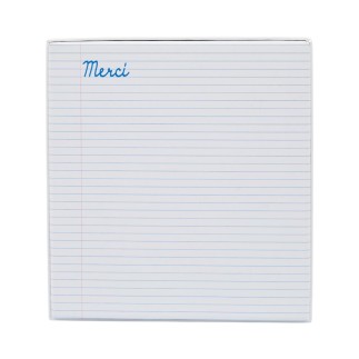 COFFRET CARNET A5 STYLO MERCI