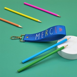 PORTE CLES MERCI MAITRESSE