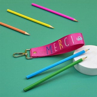 PORTE CLES MERCI MAITRESSE