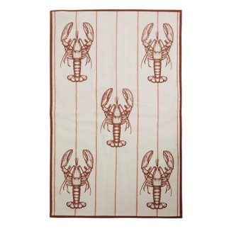 Lot de 3 torchons Océania 45x70cm slub