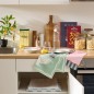 Lot de 3 torchons Della Pasta 45 x 70 cm slub