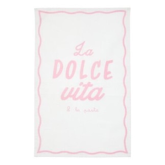 Lot de 3 torchons Della Pasta 45 x 70 cm slub