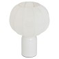 Lampe Tobie 33cm métal blanc