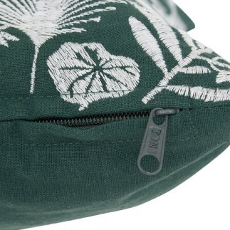 Coussin brodé The Palm Resort 45 x 45 cm