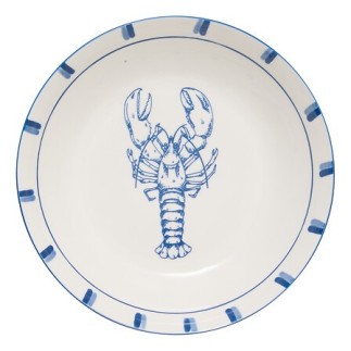 Assiette creuse Oceania 20cm homard
