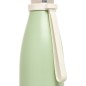 Bouteille isotherme To go 0,65 l anse silicone vert