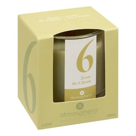 BOUGIE PARFUMEE NUMIA CITRON 180G