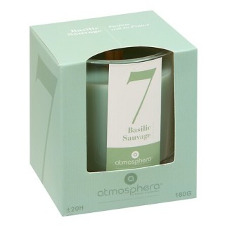 BOUGIE PARFUMEE NUMIA BASILIC 180G