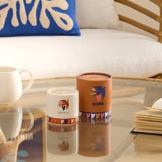 Bougie parfumée Libe 160 g pot céramique Rome