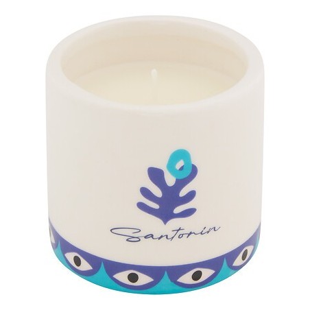 Bougie parfumée Libe 160 g pot céramique Santorin