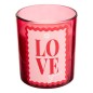 Bougie parfumée Love 190g pot verre
