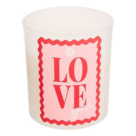 Bougie parfumée Love 190g pot verre