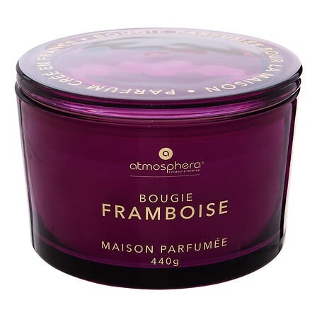 Bougie parfumée Glowy 440g framboise