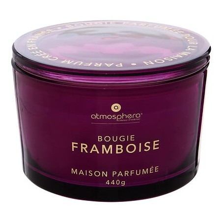 Bougie parfumée Glowy 440g framboise