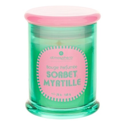 Bougie parfumée Sorbet Myrtille 160 g pot verre