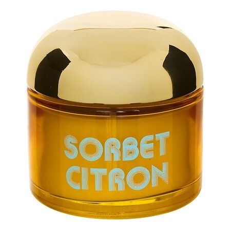Bougie parfumée Sorbet Citron 50g pot verre