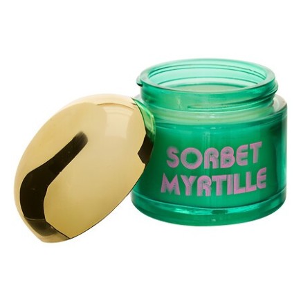 Bougie parfumée Sorbet Myrtille 50g pot verre