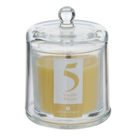 Bougie parfumée Numia 240g cloche verre vanille