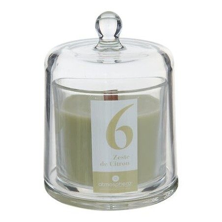Bougie parfumée Numia 240g cloche verre citron