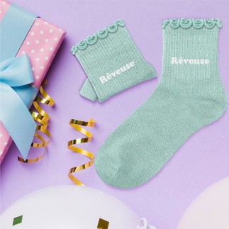 Chaussettes paillettes enfant reveuse 6-10ans fille