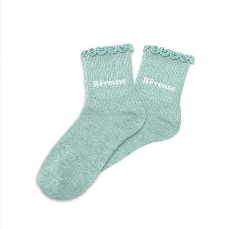 Chaussettes paillettes enfant reveuse 6-10ans fille