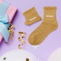 Chaussettes paillettes enfant tresor 3-6ans fille