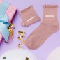 Chaussettes paillettes enfant amour 6-10ans fille