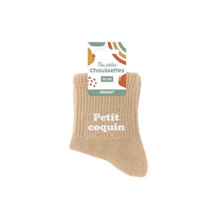 Chaussettes enfant petit coquin 3-6ans garcon