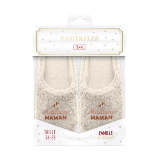 PANTOUFLES "MAMAN" 39-41
