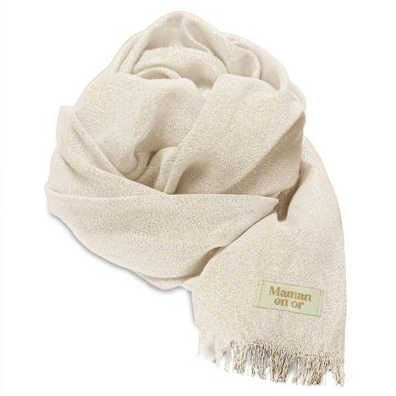 Foulard A Paillettes Maman En Or
