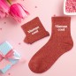 Chaussettes Paillettes Maman Cool