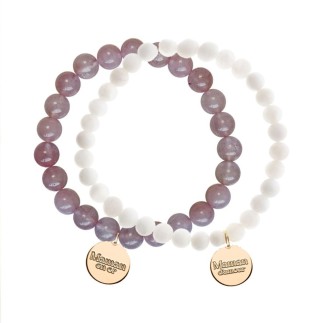 Bracelets Pierre Medaillon Maman