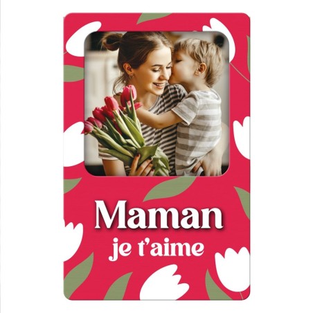 Magnet Bois Photo Maman Je T'Aime