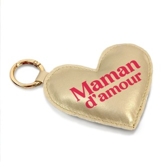 Porte Cles CŒur Maman D'Amour