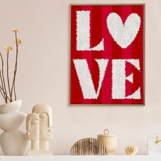 Toile Tuftee Love